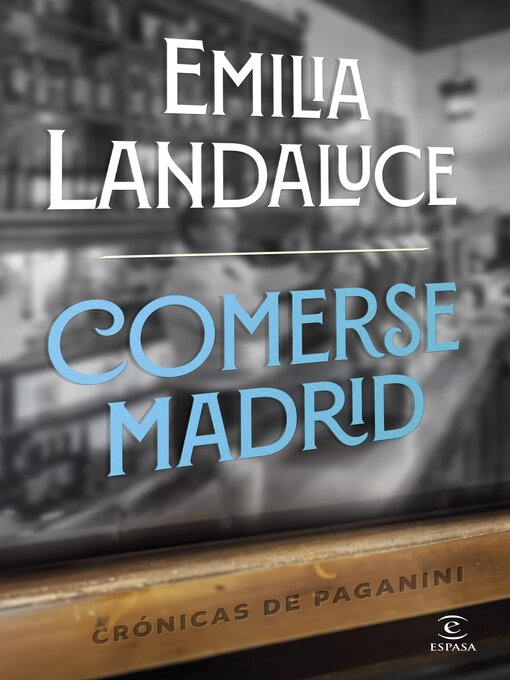 Title details for Comerse Madrid by Emilia Landaluce - Available